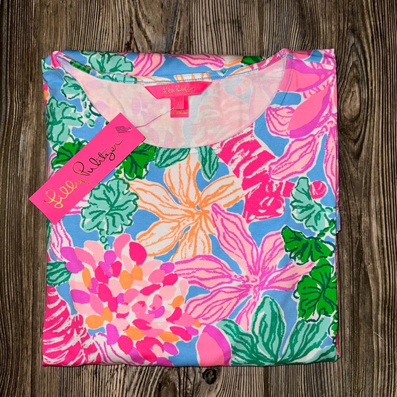 NWT Lilly Pulitzer Morgann 3/4 Sleeve Maxi Tigers Lair - Picture 2 of 7